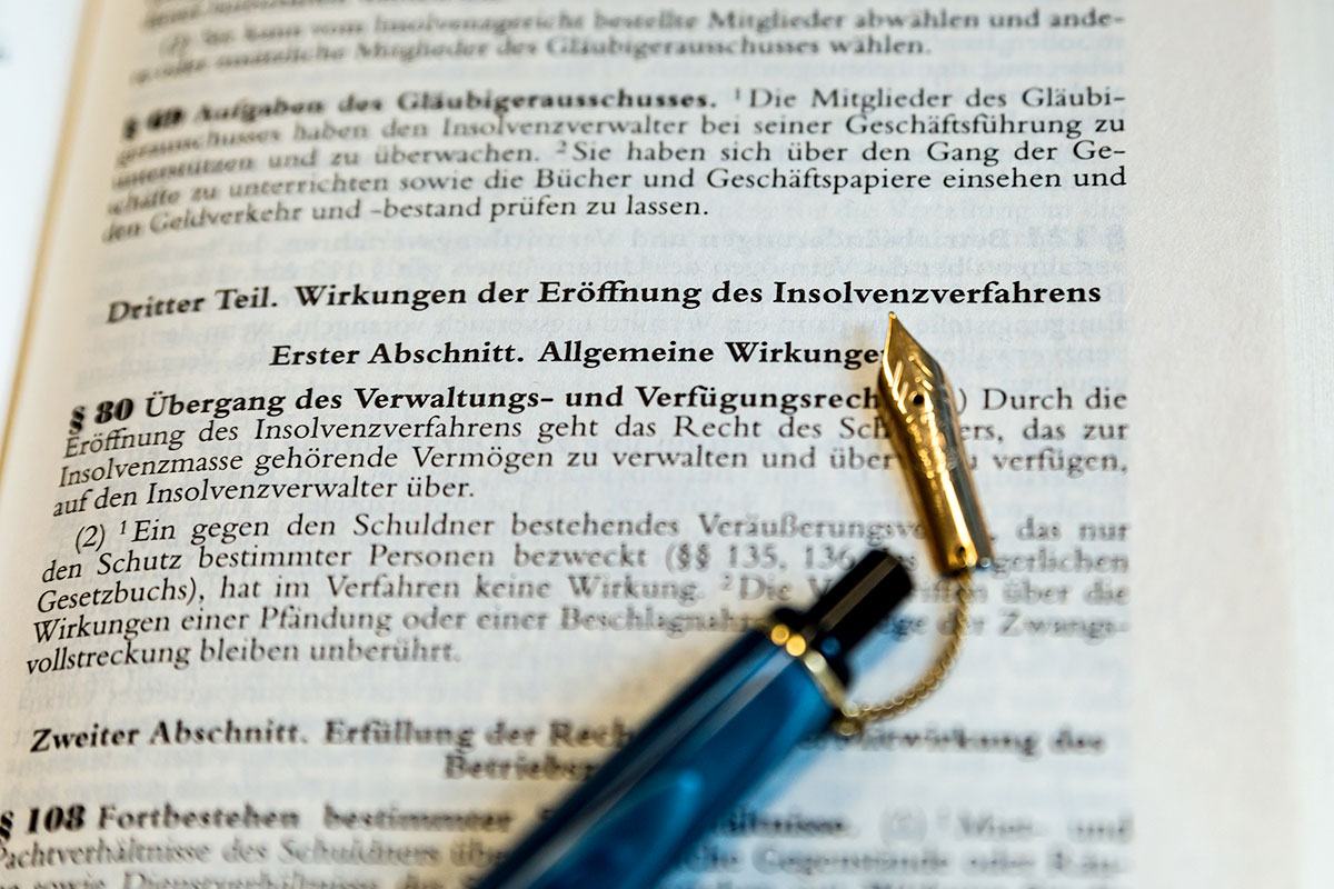 Anwalt für Insolvenzrecht in Viersen